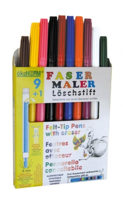 Water Soluble Felt-Tip Colour Pens