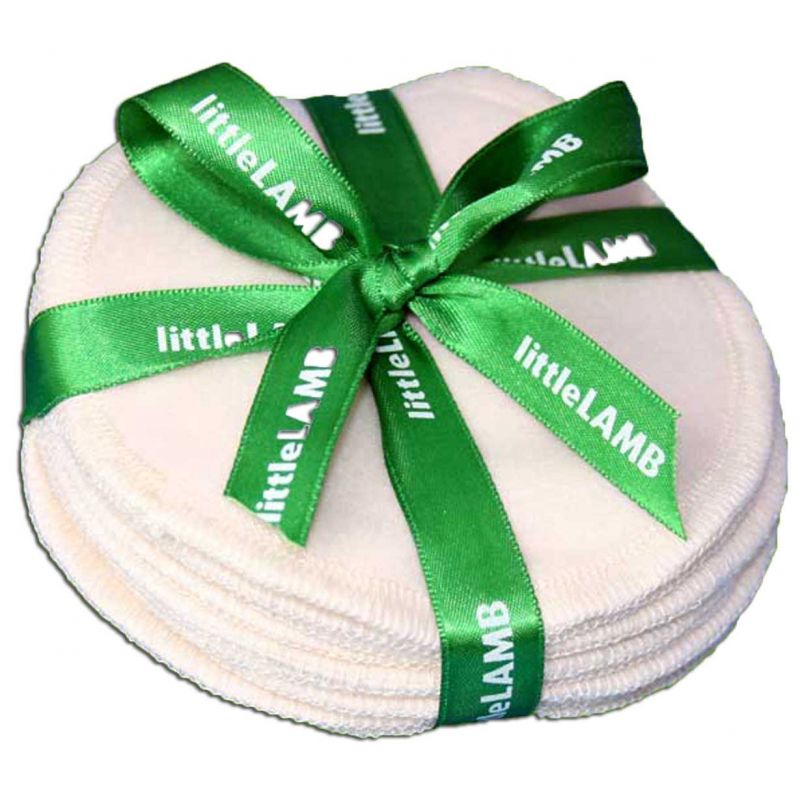 5 Pairs of Washable Breast Pads With Mini Wash Bag boobalou.co.uk