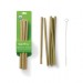 Reusable Bamboo Straws - Set of 6