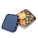 Divided Large Square To-Go Container