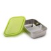 Divided Rectangle Stainless Steel Container