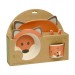 Kids Bamboo Dinner Set - Fox