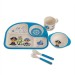 Kids Bamboo Dinner Set - Pirate