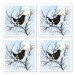 Winter Sun Blackbird Gift Wrap - 4 Sheets & Tags