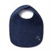 Hemp Denim Baby Bib - Reversible