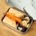 Large Rectangle Lunch Box with Mini Container