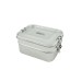 Leak Resistant Two Tier Lunch Box with Silicone Seal