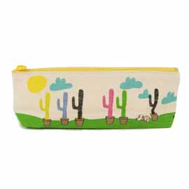 Organic Cotton Pencil Case