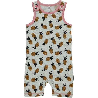 Maxomorra Pineapple Spots Short Dungarees