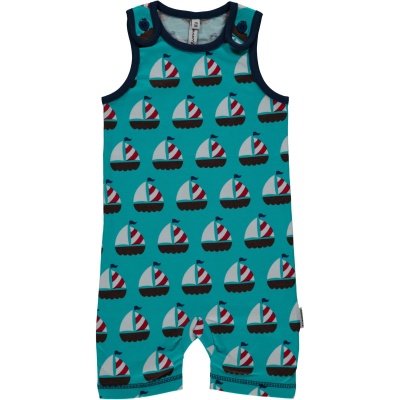 Maxomorra Boat Short Dungarees