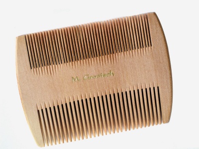 Wooden Double Lice Comb