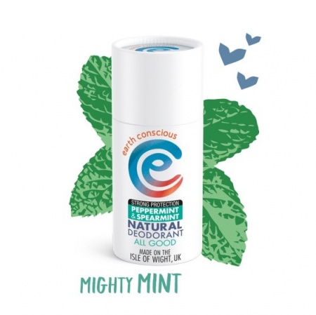 Earth Conscious Natural Organic Deodorant Stick - Mint