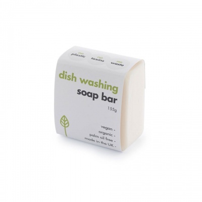 Washing-Up Dish Soap Bar - Made in the UK 155g
