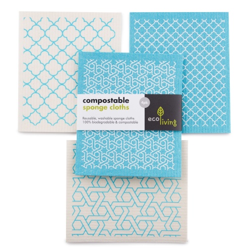 Compostable Sponge Moroccan Cleaning Cloths