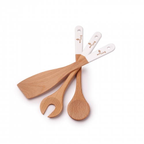 Plastic Free Wooden Utensil Set