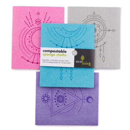 Compostable Sponge Spiritual Cleaning Cloths