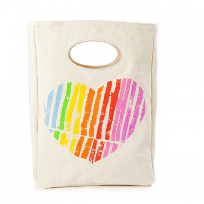 Fluf Organic Lunch Bag - I Heart You