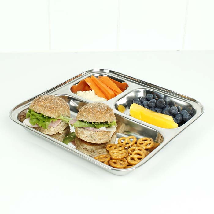Square Stainless Steel Divided Plate