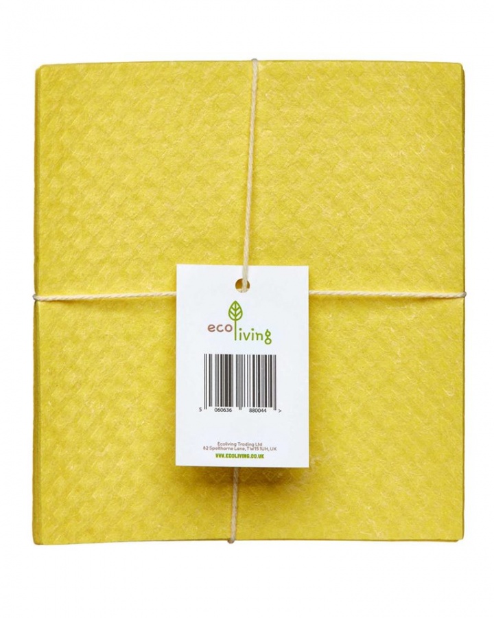 Compostable Sponge Cloths (4 Pack) boobalou.co.uk