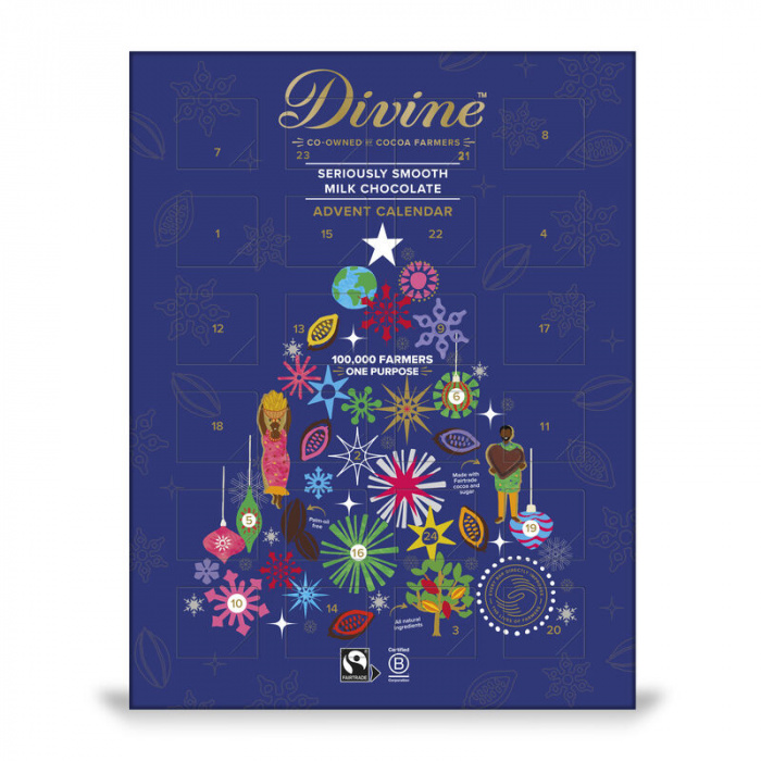 Divine Fairtrade Chocolate Advent Calendars