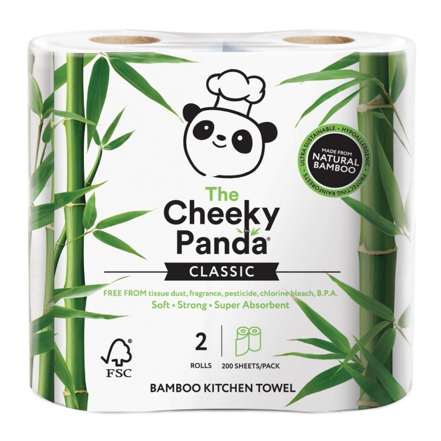 2 Pack of Bamboo Kitchen Roll