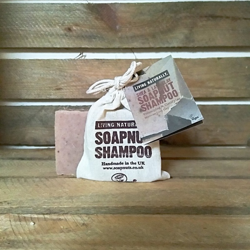 Shea & Lava Clay Soapnut Shampoo Bar