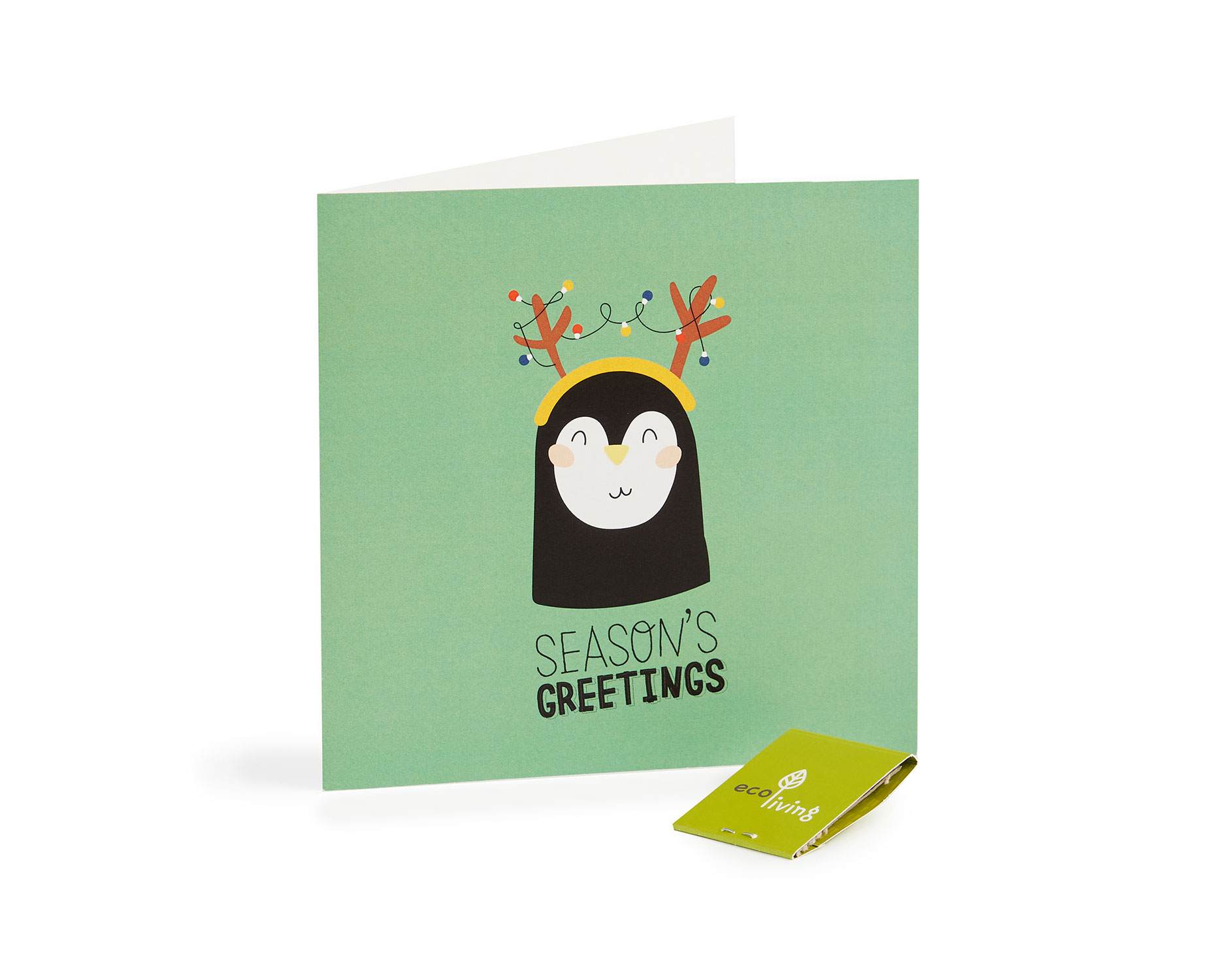 Recycled Christmas Cards - Cute Animal Cards