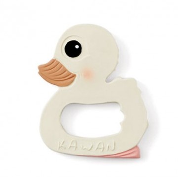 Natural Rubber Duck Teether