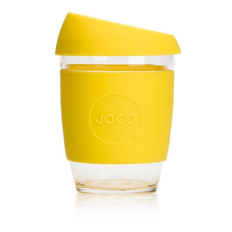 JOCO Cup Reusable Coffee Cup 12oz - Lemon
