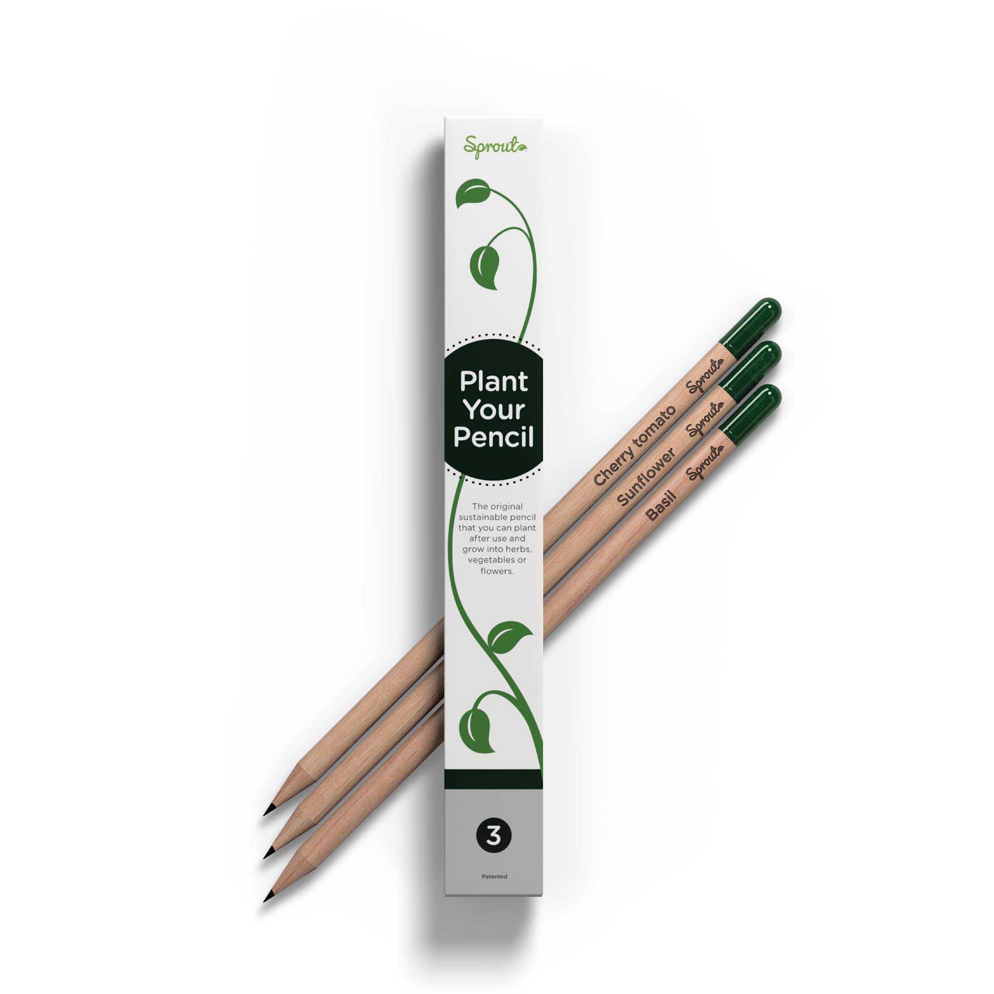 Sprout Plantable Pencils - 3 Pack