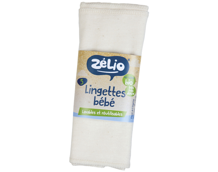 Reusable Organic Cotton Baby Wipes