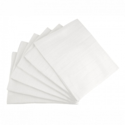 MuslinZ White Muslin Squares - 6 pack