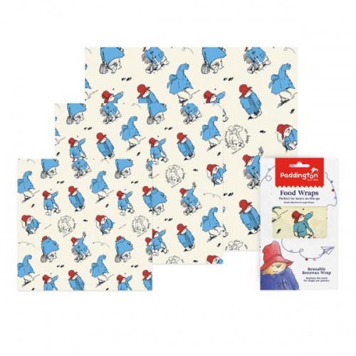 Paddington Bear Reusable Beeswax Food Wraps