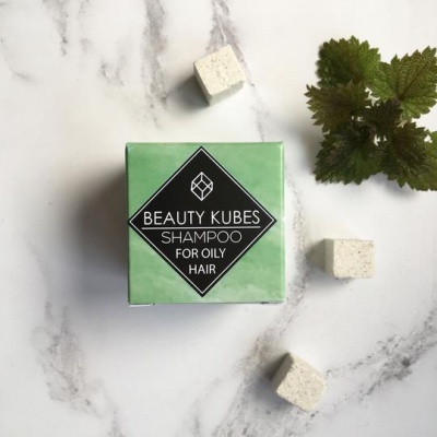 Beauty Kubes Organic Plastic-Free Shampoo - Oily Hair