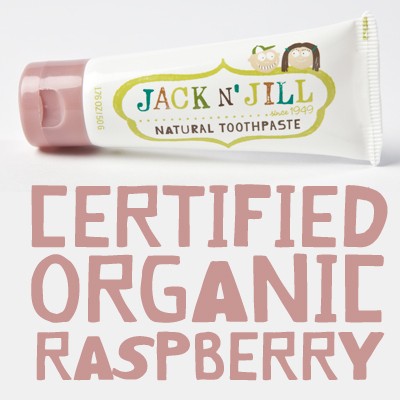 Jack n' Jill Natural Toothpaste - Raspberry