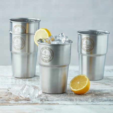 British Stainless Steel Cups - UK Pint