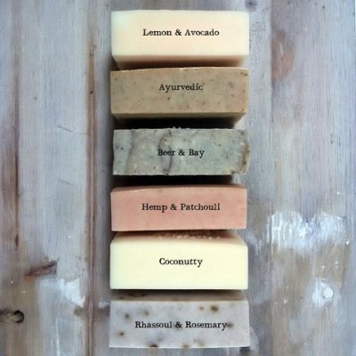 6 Assorted Soapnut Shampoo Bars