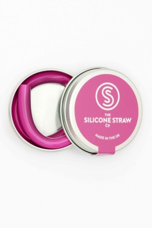 The Silicone Straw Company - Reusable Straw in Travel Tin