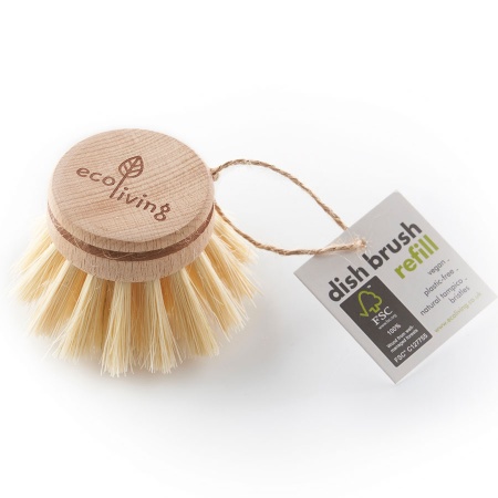 Plastic Free Wooden Dish Brush Head | Free The Ocean Replacement Head